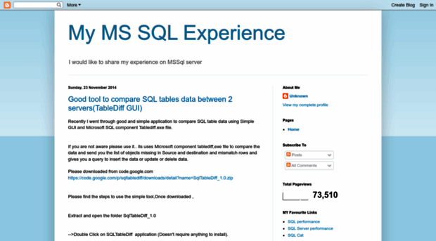 myexperienceinmssql.blogspot.com