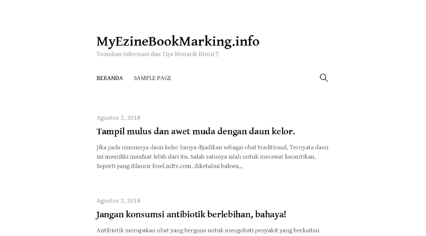 myezinebookmarking.info