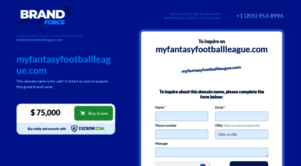 myfantasyfootballleague.com