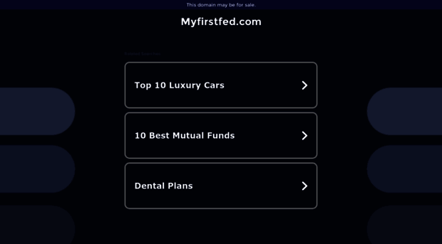 myfirstfed.com