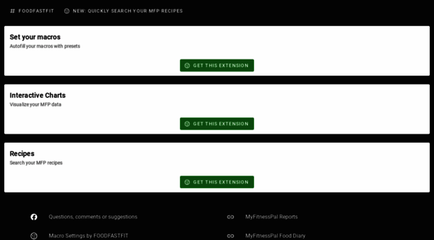 myfitnesspal.foodfastfit.com