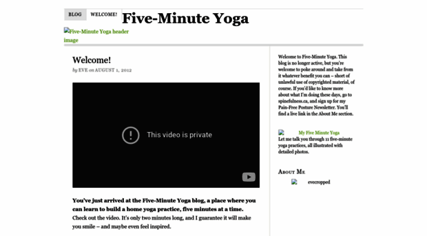 myfiveminuteyoga.com