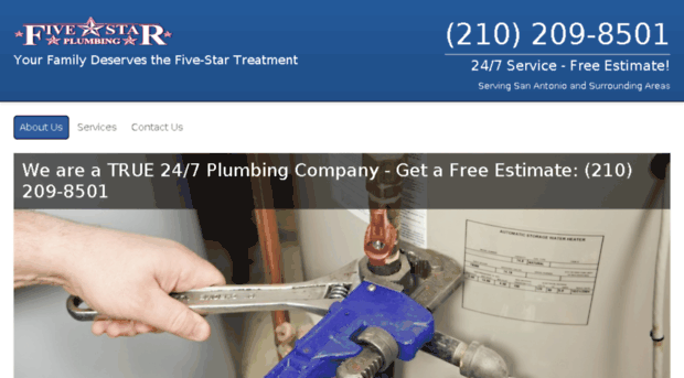 myfivestarplumbing.net