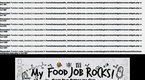 myfoodjobrocks.com