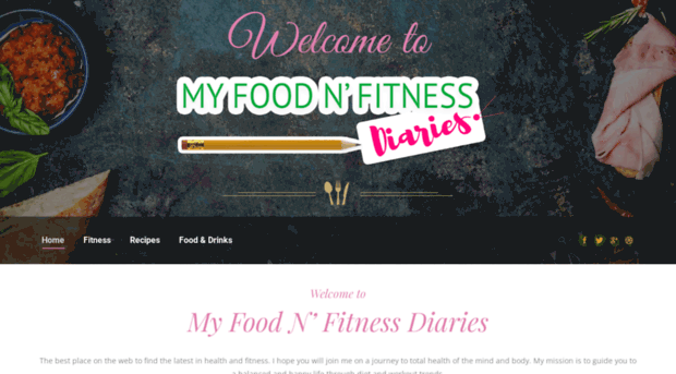 myfoodnfitnessdiaries.com