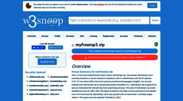 myfreemp3.vip.w3snoop.com