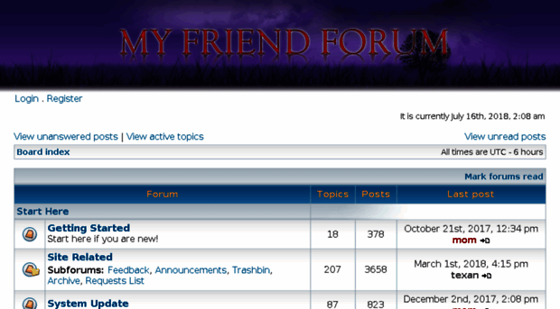 myfriendforum.com