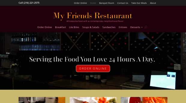 myfriendsrestaurant.com