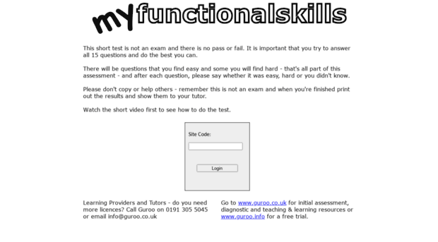 myfunctionalskills.co.uk