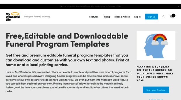 myfuneralprogram.com