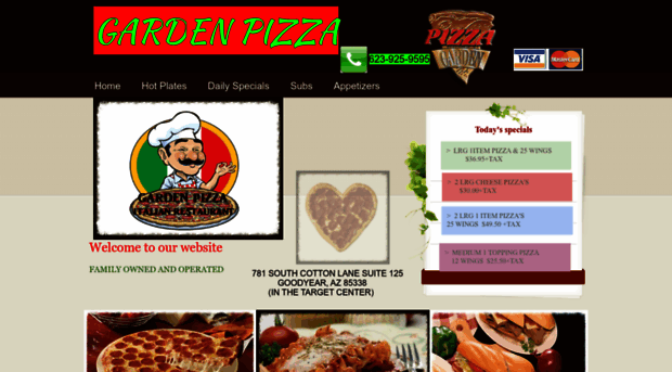 mygardenpizza.net