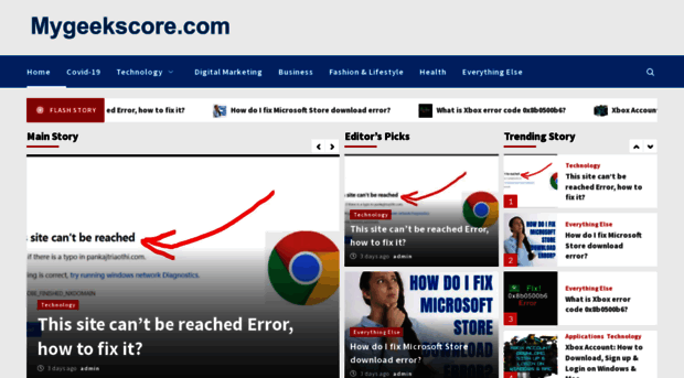mygeekscore.com