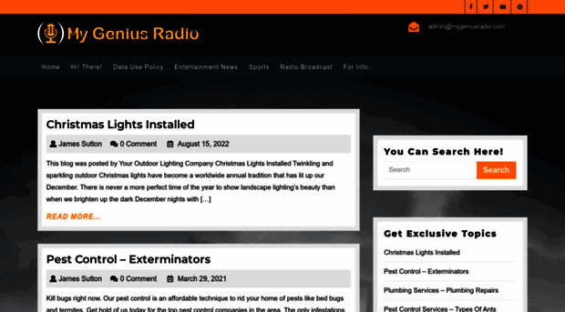 mygeniusradio.com