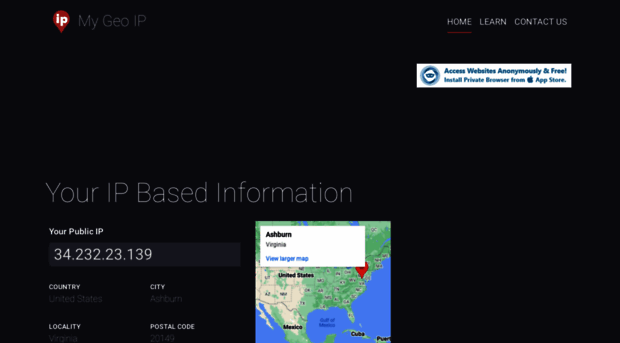 mygeoip.org