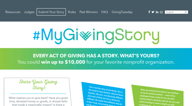 mygivingstory.givingtuesday.org