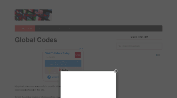 myglobalcodes.com