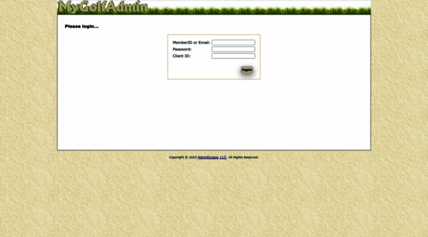 mygolfadmin.net
