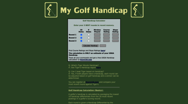 mygolfhandicap.net