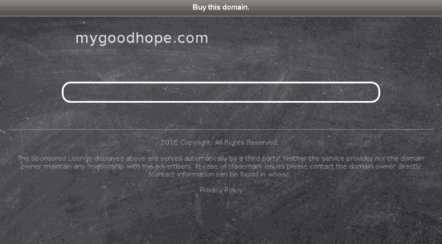 mygoodhope.com