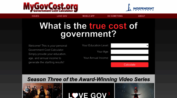 mygovcost.org