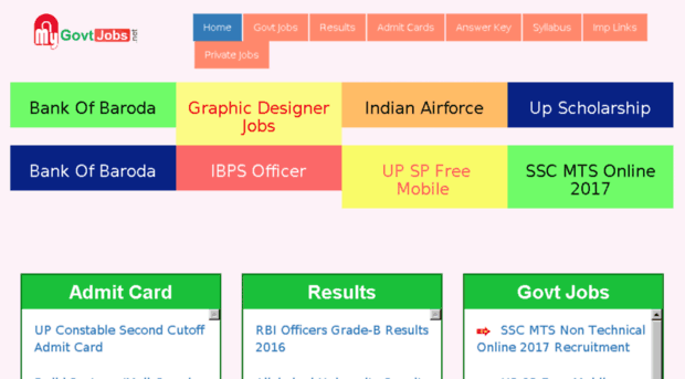 mygovtjobs.net