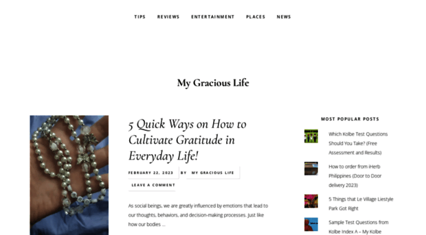 mygraciouslife.com