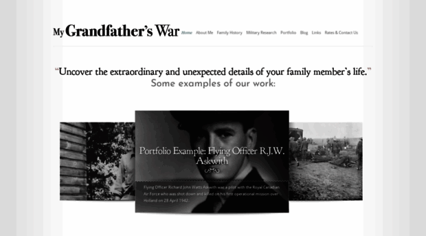 mygrandfatherswar.ca