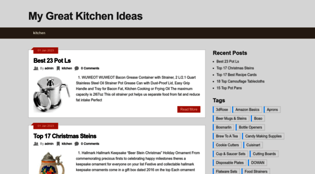 mygreatkitchenideas.com