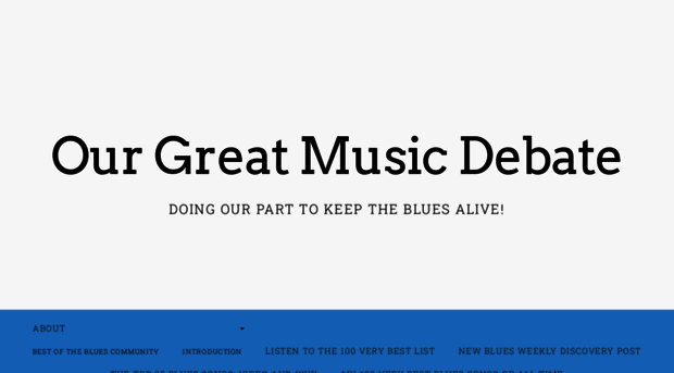 mygreatmusicdebate.com