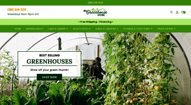 mygreenhousestore.com