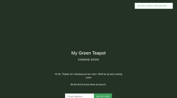 mygreenteapot.com
