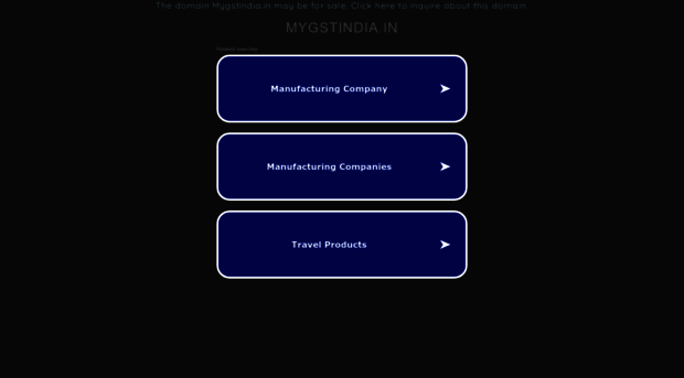 mygstindia.in