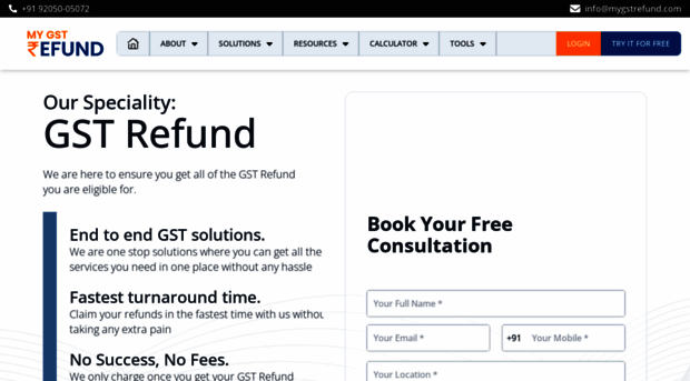 mygstrefund.com