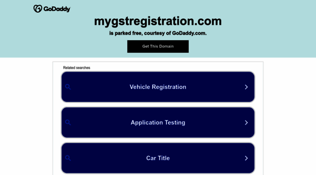 mygstregistration.com