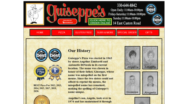 myguiseppes.com