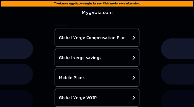 mygvbiz.com
