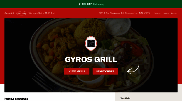 mygyrosgrill.com