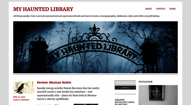 myhauntedlibrary.com