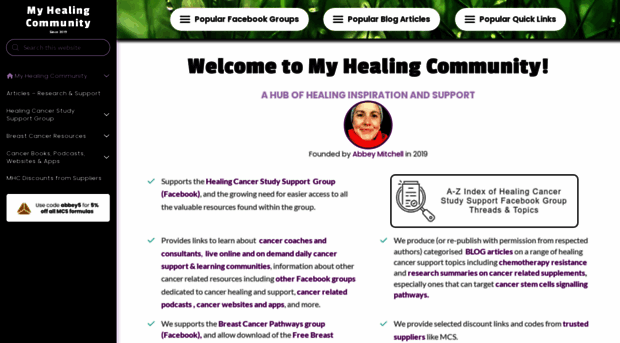 myhealingcommunity.com