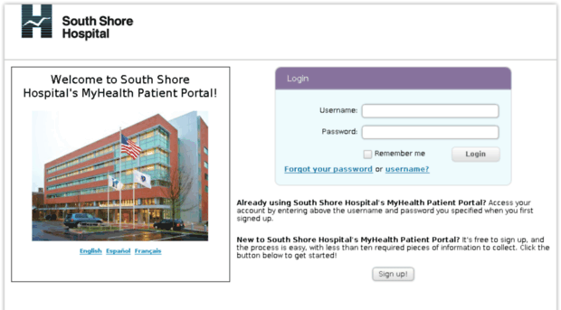 myhealth.southshorehospital.org