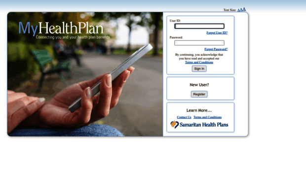 myhealthplan.samhealth.org