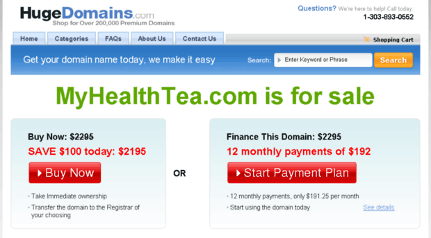 myhealthtea.com