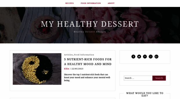 myhealthydessert.com