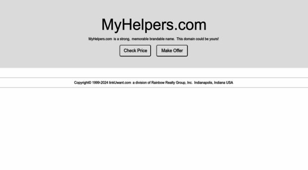 myhelpers.com