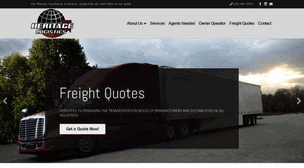 myheritagelogistics.com