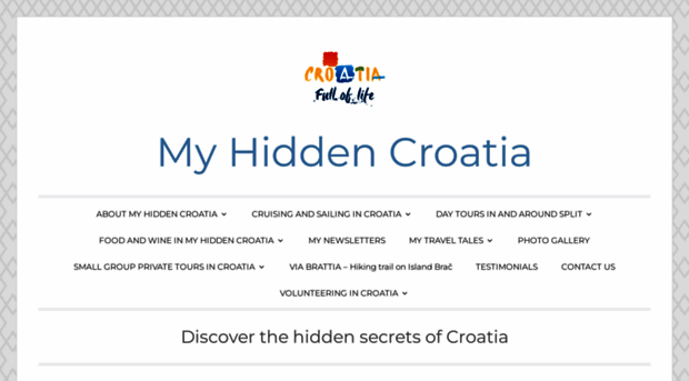 myhiddencroatia.com