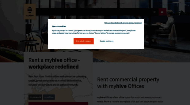 myhive-offices.com