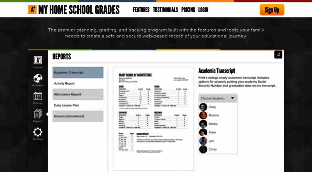 myhomeschoolgrades.com