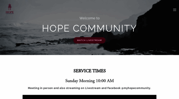 myhopecommunity.com