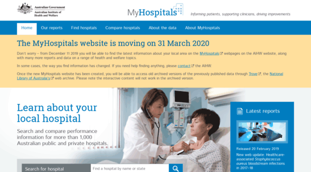 myhospitals.gov.au